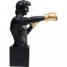 Deco boxer man 68cm black Kare Design