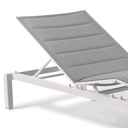 Bain de soleil Tremezzo blanc Gescova