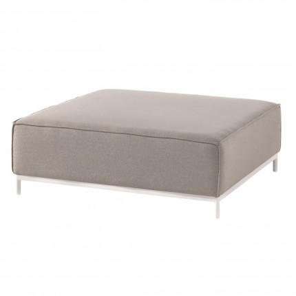 Outdoor stool Avenatti grey and white Gescova