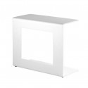 Table d\'appoint de jardin Avenatti blanche Gescova