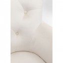Fauteuil visage femme crème Kare Design