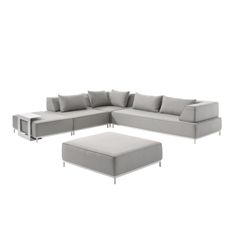 Table d'appoint Avenatti blanche Gescova