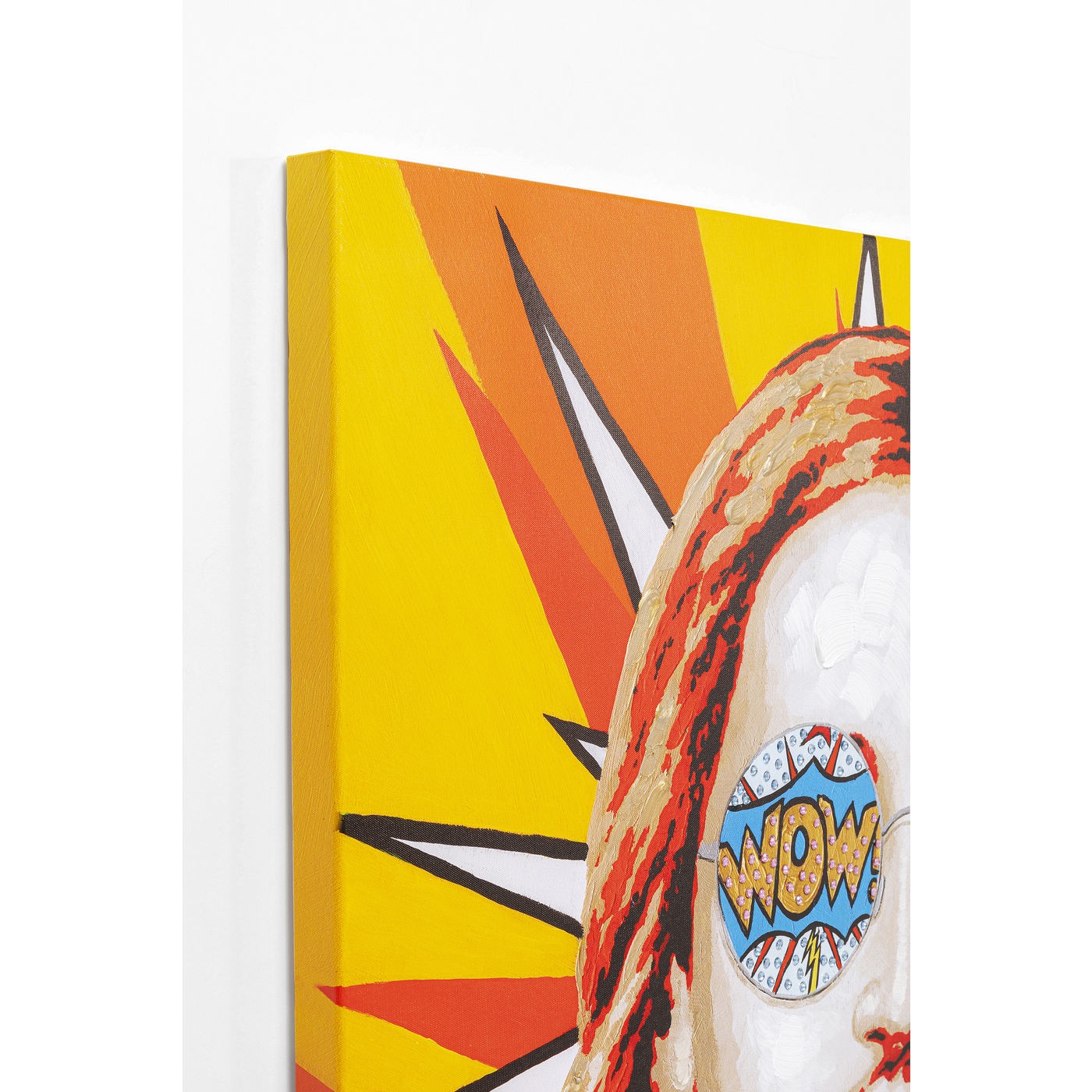 Tableau Jesus Pop Art 90x120cm Kare Design
