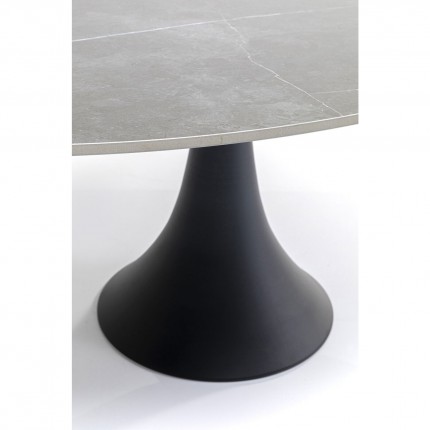 Table Grande Possibilita 180x120cm noire et grès Kare Design