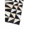 Tapis en cuir Zigzag 170x240cm Kare Design