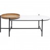 Table basse Layered 128x55cm Kare Design