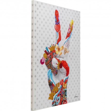 Tableau sur toile Peace Sign 90x120