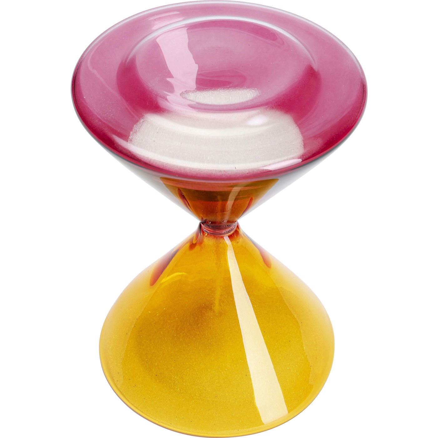 Sablier Timer rouge et jaune 3mns Kare Design