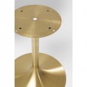 Table Invitation noyer & laiton Kare Design