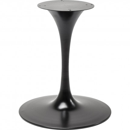Table Invitation noyer & noir 90cm Kare Design
