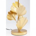 Lampe de table feuilles de ginkgo dorées Kare Design