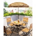Chaise de jardin pliante avec accoudoirs Hampton Kare Design
