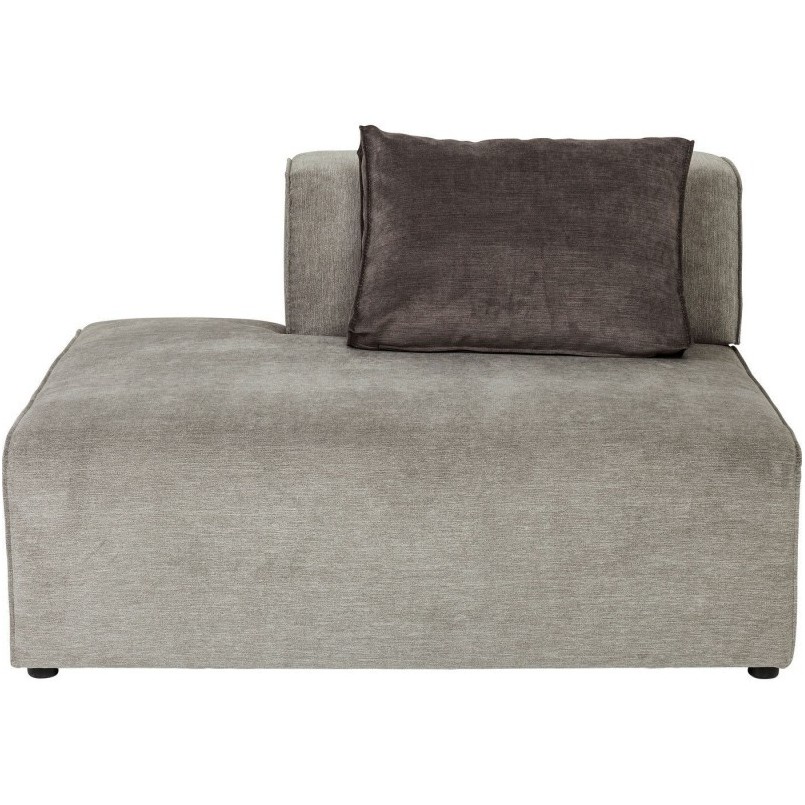 Canapé 2 angles Infinity gris 6 assises Kare Design