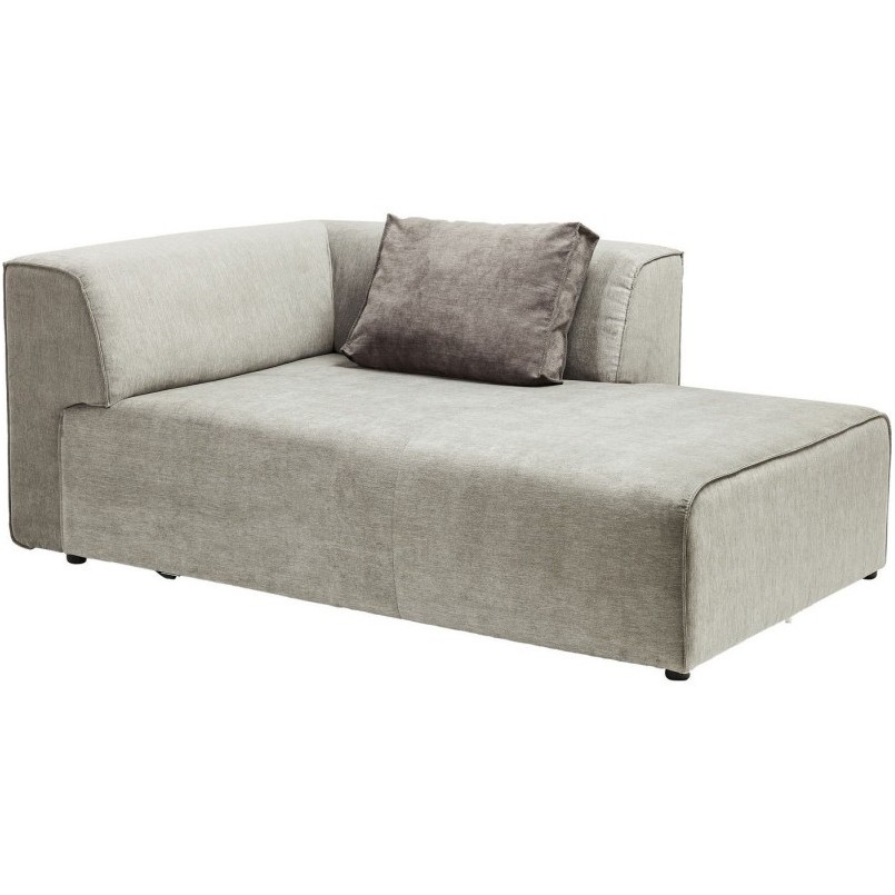 Canapé 2 angles Infinity gris 4 assises Kare Design