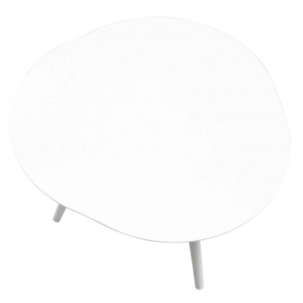 Table d'appoint Sorrento 48cm blanche Gescova