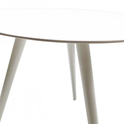 Table d'appoint Sorrento 48cm blanche Gescova