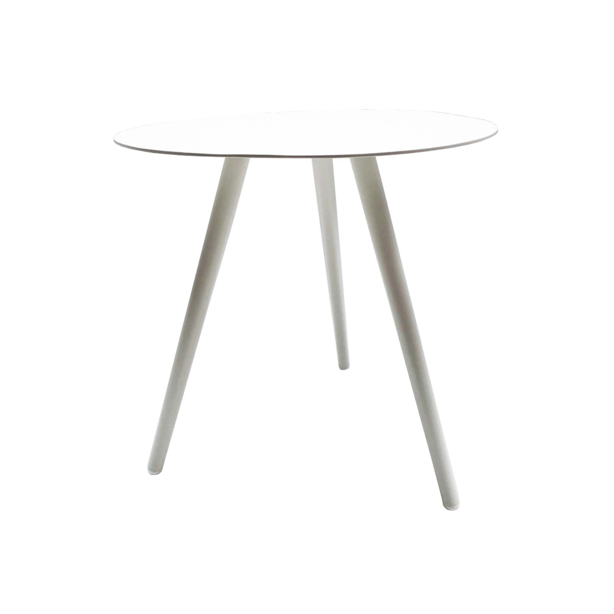 Table d'appoint Sorrento 48cm blanche Gescova