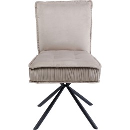Chaise Chelsea gris Kare Design