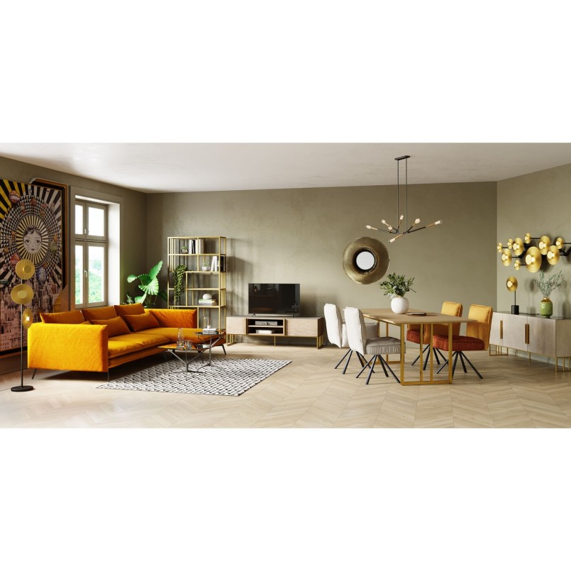 Chaise Chelsea gris Kare Design