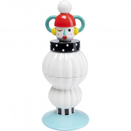 Boîte clown blanc 26cm Kare Design