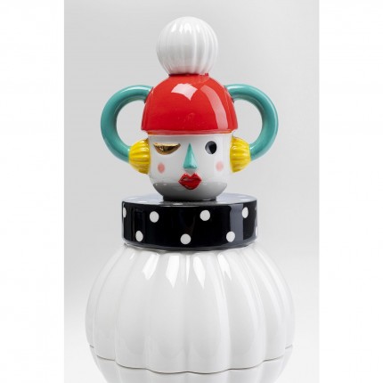 Boîte clown blanc 26cm Kare Design