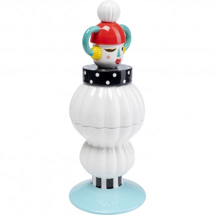 Boîte clown blanc 26cm Kare Design