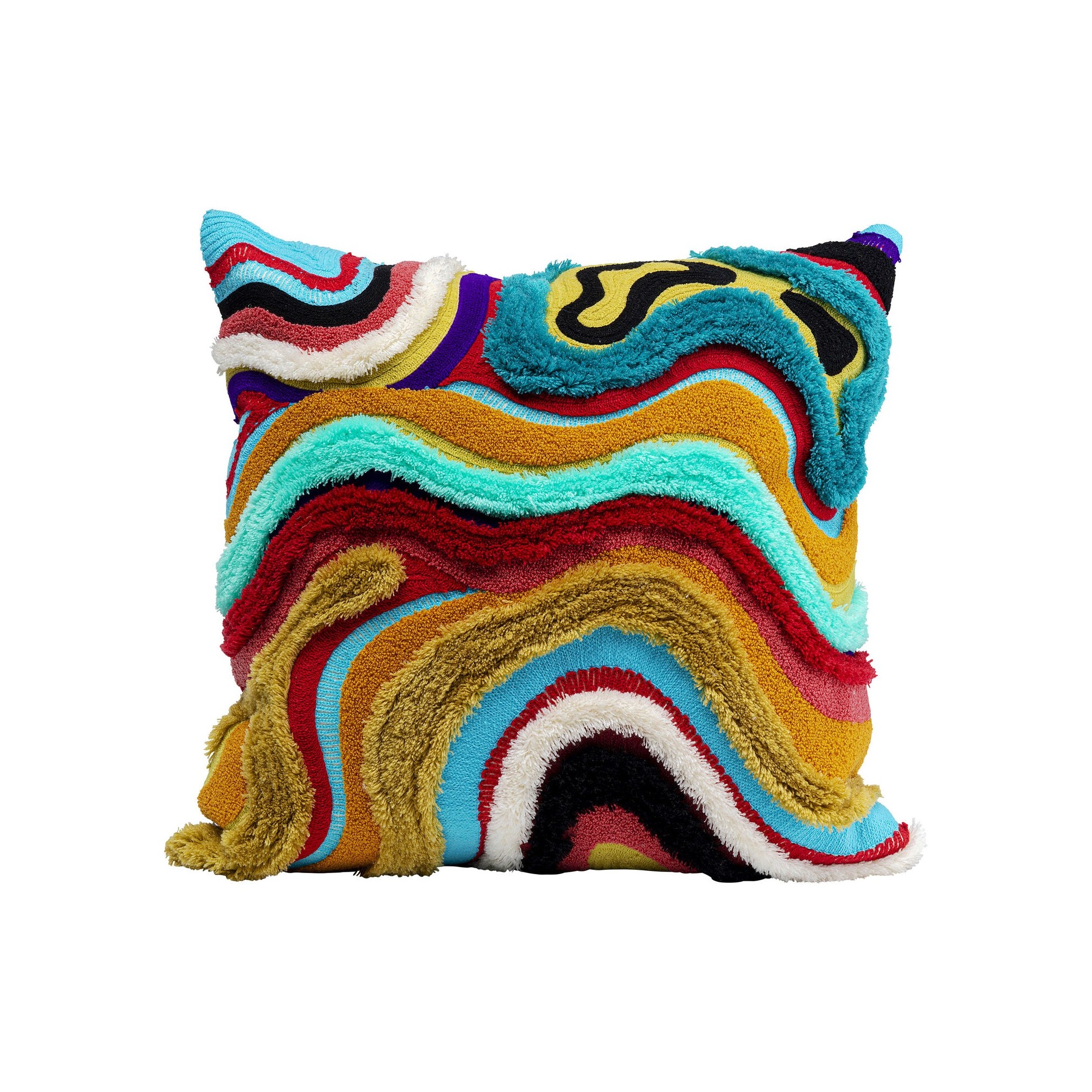 Coussin Waves Multi 45x45cm Kare Design