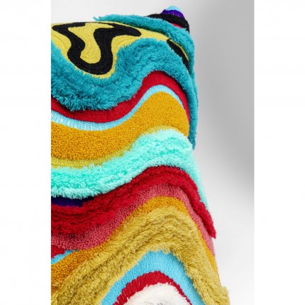 Coussin vagues multicolores Kare Design