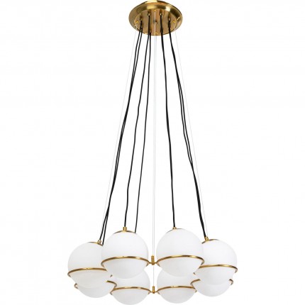 Suspension Globes doré Kare Design