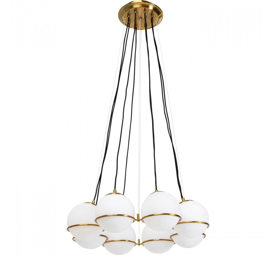 Suspension Globes doré Kare Design
