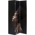 Paravent femmes serpent 120x180cm Kare Design
