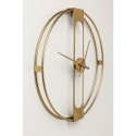 Horloge murale Clip Gold 60cm Kare Design