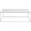 Table basse Greta 100x50cm blanche Kare Design