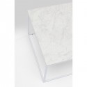 Table basse Greta 100x50cm blanche Kare Design