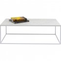 Table basse Greta 100x50cm blanche Kare Design