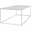 Table basse Greta 100x50cm blanche Kare Design