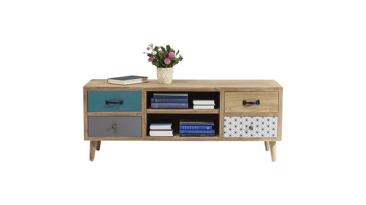 Meuble en bois clair, scandinave & vintage, collection Capri - Kare Design