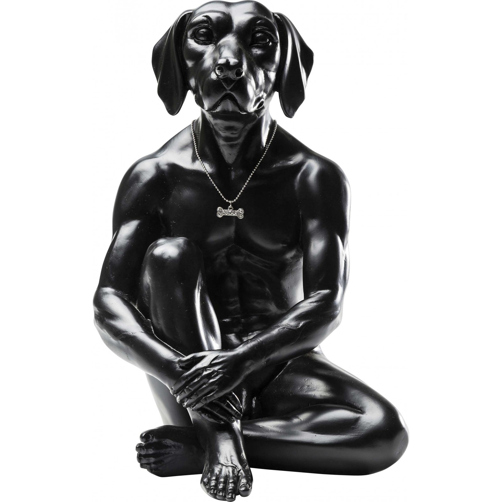 Déco gangster chien noir, Kare design