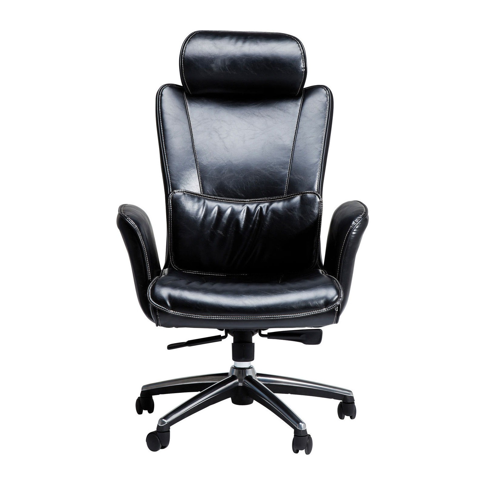 FAUTEUIL DE BUREAU BOSS NOIR GRAND MODÈLE KARE DESIGN